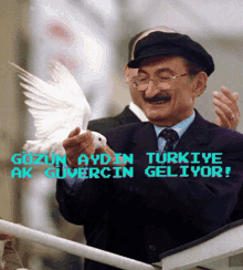 Bülent Ecevit Dsp GIF - Bülent Ecevit Dsp Ak Güvercin GIFs