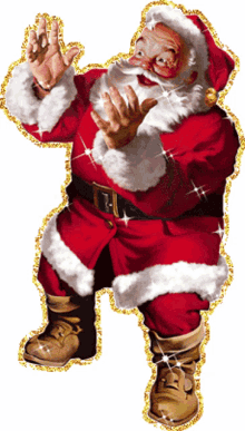 boldog kar%C3%A1csonyt party santa claus dance merry christmas