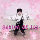 a picture of a person with the name sakuya de livi on it