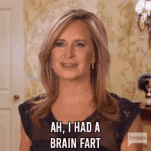 Ah I Had A Brain Fart Real Housewives Of New York GIF - Ah I Had A Brain Fart Real Housewives Of New York Rhony GIFs