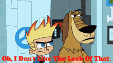 Johnny Test Dukey GIF - Johnny Test Dukey Oh I Dont Like The Look Of That GIFs