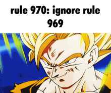 Rule 970 Goku GIF - Rule 970 Rule 970 GIFs