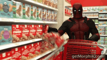 deadpool marvel superhero big market shopping