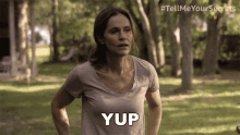 Yup Mary GIF - Yup Mary Tell Me Your Secrets GIFs