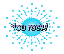 you rock you rock gif animated you rock stickers