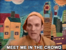 Meet Me In The Crowd Singing GIF - Meet Me In The Crowd Meet Me Singing GIFs