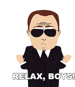 Relax Boys South Park Sticker - Relax Boys South Park S3e11 Stickers