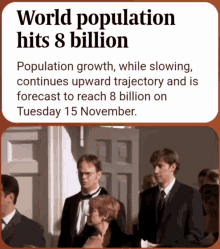 World Population Hits 8billion GIF - World Population Hits 8billion Theres Too Many People On This Earth GIFs