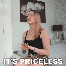 It'S Priceless Tracy Kiss GIF - It'S Priceless Tracy Kiss It'S Beyond Price GIFs