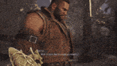 a man and a woman are standing next to each other in a video game scene