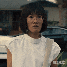 Staring At You Amy Lau GIF - Staring At You Amy Lau Ali Wong GIFs