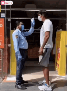 Getting Checked For Others Safety Ravibabu GIF - Getting Checked For Others Safety Ravibabu Stay Safe GIFs