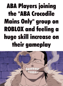 Crocodile Anime Battle Arena GIF - Crocodile Anime Battle Arena Roblox GIFs