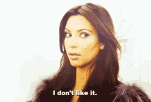 Kim Kardashian I Dont Like It GIF - Kim Kardashian I Dont Like It Dont Like It GIFs