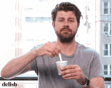 Cooking Show Stir And Stare GIF - Cooking Show Stir And Stare Coffee Cup GIFs