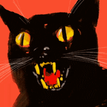 Blackcat Fridaythe13th GIF - Blackcat Fridaythe13th Horror GIFs