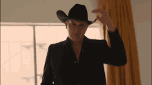 Fixing Hat Jon Pardi GIF - Fixing Hat Jon Pardi Last Night Lonely Song GIFs