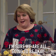 im sure we are all going to be okay aidy bryant saturday night live everythings gonna be fine everythings gonna be alright