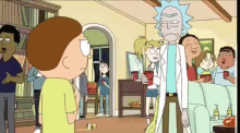 Rick And Morty Jessica GIF - Rick And Morty Jessica Party GIFs