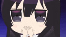 Villainess Level 99 Yumiella Face Hands On Mouth GIF - Villainess Level 99 Yumiella Face Hands On Mouth Villainess Level 99 Yumiella GIFs