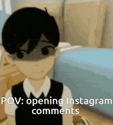 Omori Instagram GIF - Omori Instagram Comments GIFs