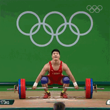 weightlifting tian tao olympics strong successful