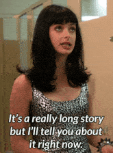 Dont Trust The B Its A Long Story GIF - Dont Trust The B Its A Long Story Apartment 23 GIFs