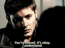 Dean Winchester Scared GIF - Dean Winchester Scared Understands GIFs