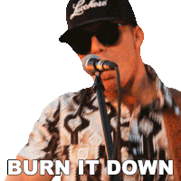 Burn It Down Parker Mccollum Sticker - Burn It Down Parker Mccollum Burn It Down Song Stickers