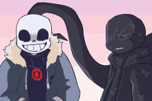 Killer!Sans vs Fell!Sans [Animation] on Make a GIF