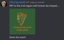 Irish Legion GIF