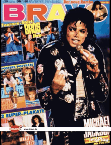 Michael Jackson Magazine GIF