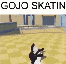 Gojo Skatin Skating GIF - Gojo Skatin Skating Gojo GIFs