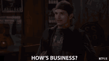 Hows Business Business Update GIF - Hows Business Business Update Checking GIFs