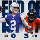 Denver Broncos (3) Vs. Indianapolis Colts (0) First-second Quarter Break GIF - Nfl National Football League Football League GIFs