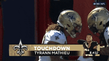 New Orleans Saints Tyrann Mathieu GIF - New Orleans Saints Tyrann Mathieu Saints GIFs