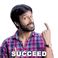 Succeed Or Fail Kanan Gill Sticker - Succeed Or Fail Kanan Gill Win Or Lose Stickers