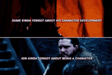 Kinda Forgot Jaime Lannister GIF - Kinda Forgot Jaime Lannister Jon Snow GIFs