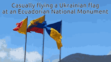 Ukraine Flag Ecuador GIF