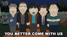 You Better Come With Us Michael Richards GIF - You Better Come With Us Michael Richards Randy Marsh GIFs