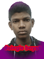 Single Boys Stare Sticker - Single Boys Boy Stare Stickers