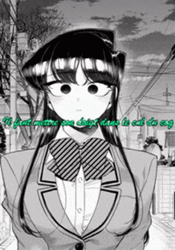 komi-san's illustrations