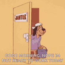 phooey janitor