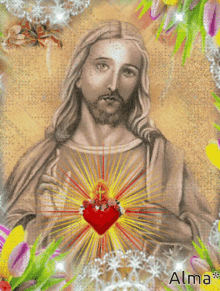 Senor Jesus GIF - Senor Jesus Sagrado Corazon De Jesus GIFs