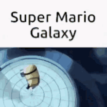 Minion Super Mario Galaxy GIF - Minion Super Mario Galaxy Flying Away GIFs