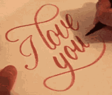 I Love You Writing GIF - I Love You Writing GIFs