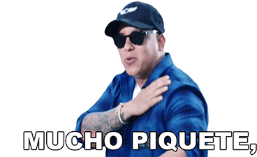 Mucho Piquete Mucho Flow Sticker - Mucho Piquete Mucho Flow Daddy Yankee Stickers