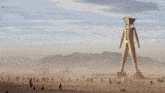 Node Burning Man GIF