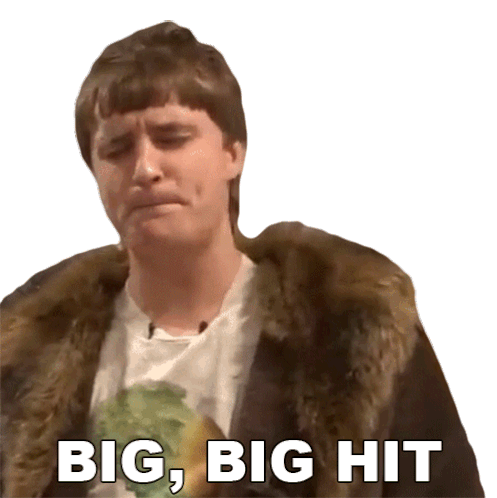 Big Big Hit Danny Mullen Sticker - Big Big Hit Danny Mullen A Great Hit Stickers