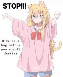 Tsunaka_ Free Hug GIF - Tsunaka_ Free Hug Scroll GIFs